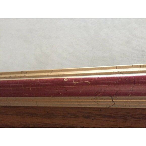 Barbara Mock Print Matted Rustic Distressed Framed Purple Violets Floral Flowers - Picture 9 of 12